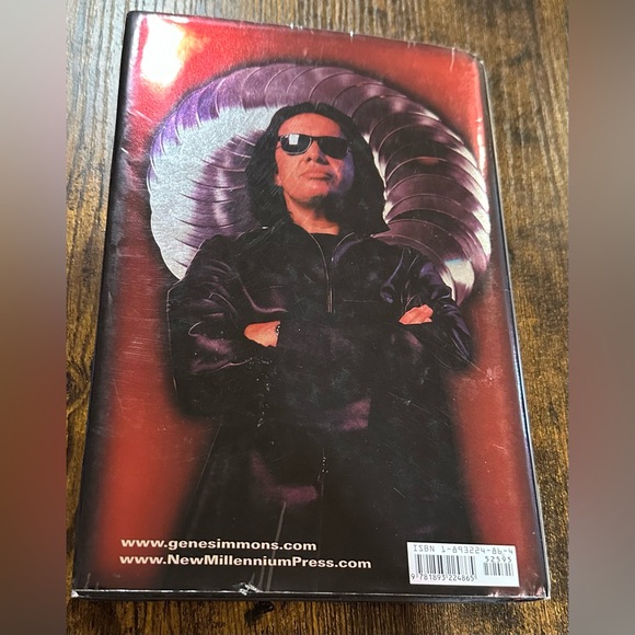 KISS Gene Simmons Sex Money KISS Hard Cover Book - Picture 2 of 3